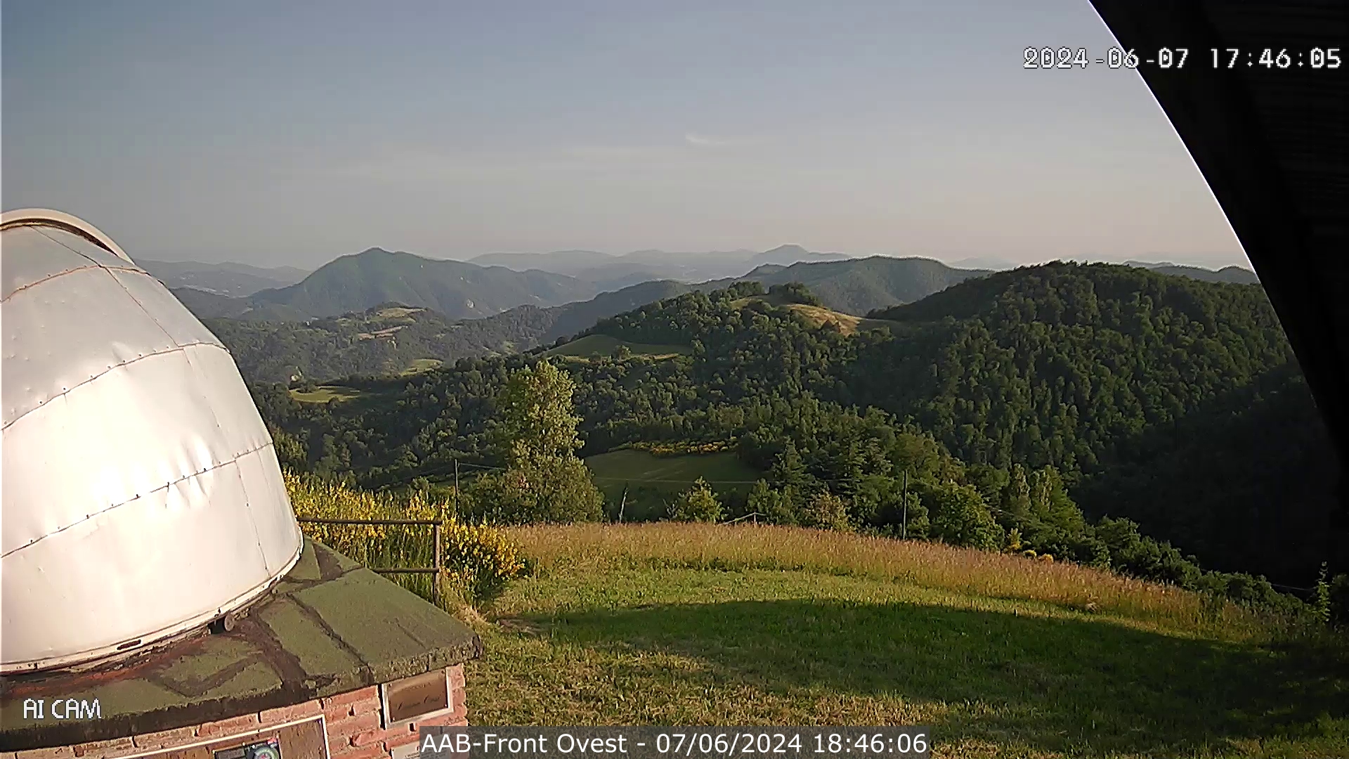 immagine della webcam nei dintorni di Rioveggio: webcam Monte San Pietro