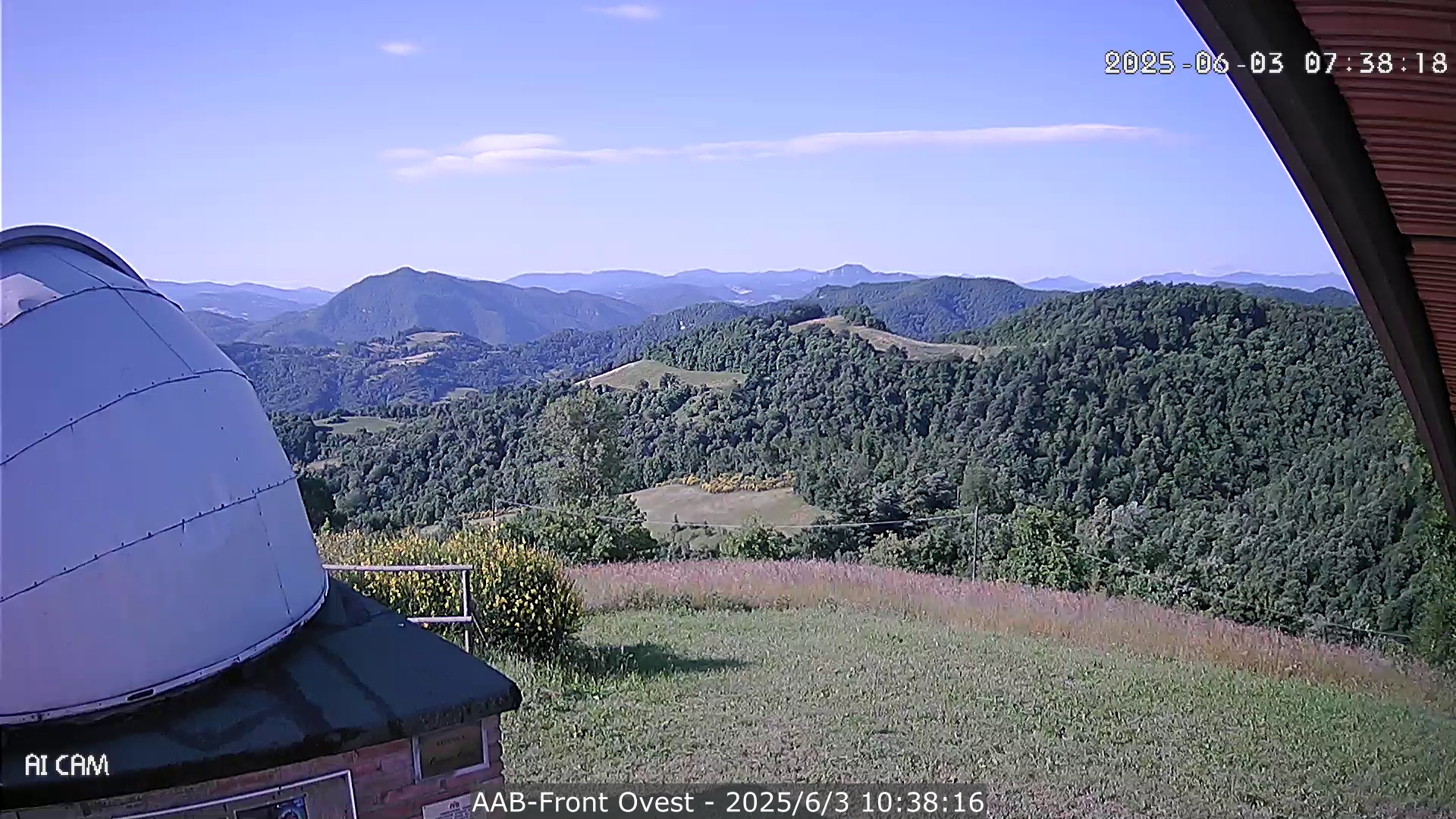 immagine della webcam nei dintorni di Bologna Borgo Panigale: webcam Monte San Pietro