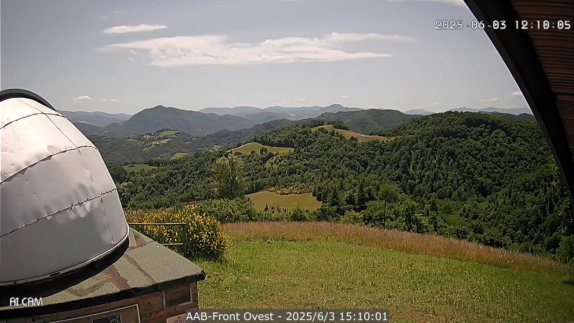 immagine della webcam nei dintorni di Marano sul Panaro: webcam Monte San Pietro