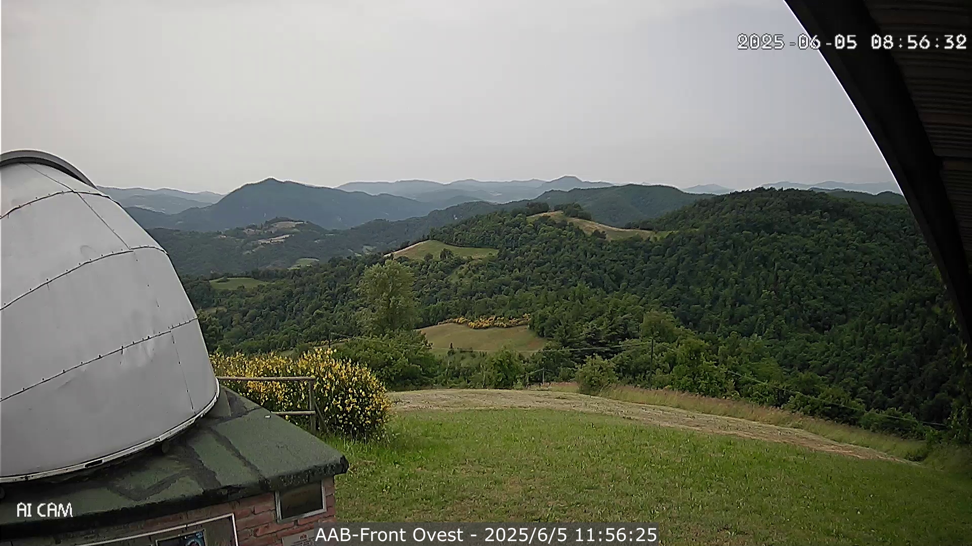 immagine della webcam nei dintorni di Marzabotto: webcam Monte San Pietro