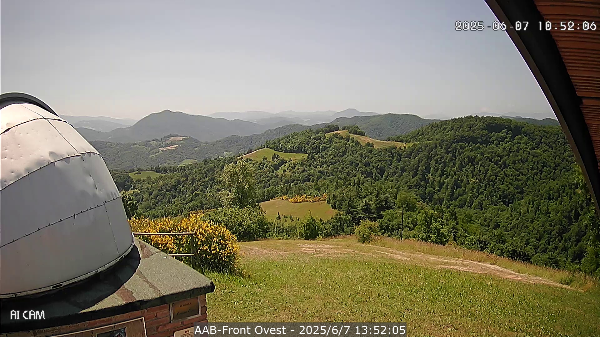 immagine della webcam nei dintorni di San Lazzaro di Savena: webcam Monte San Pietro