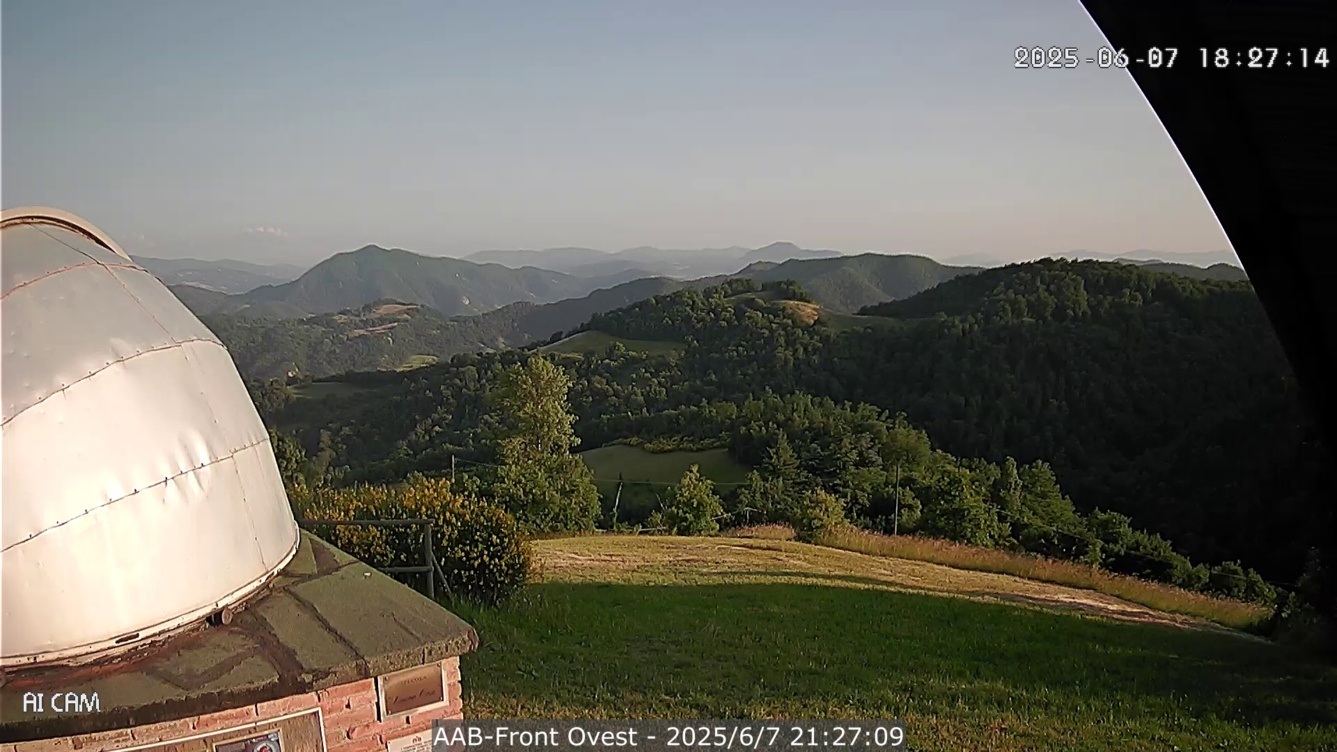 immagine della webcam nei dintorni di Sasso Marconi: webcam Monte San Pietro