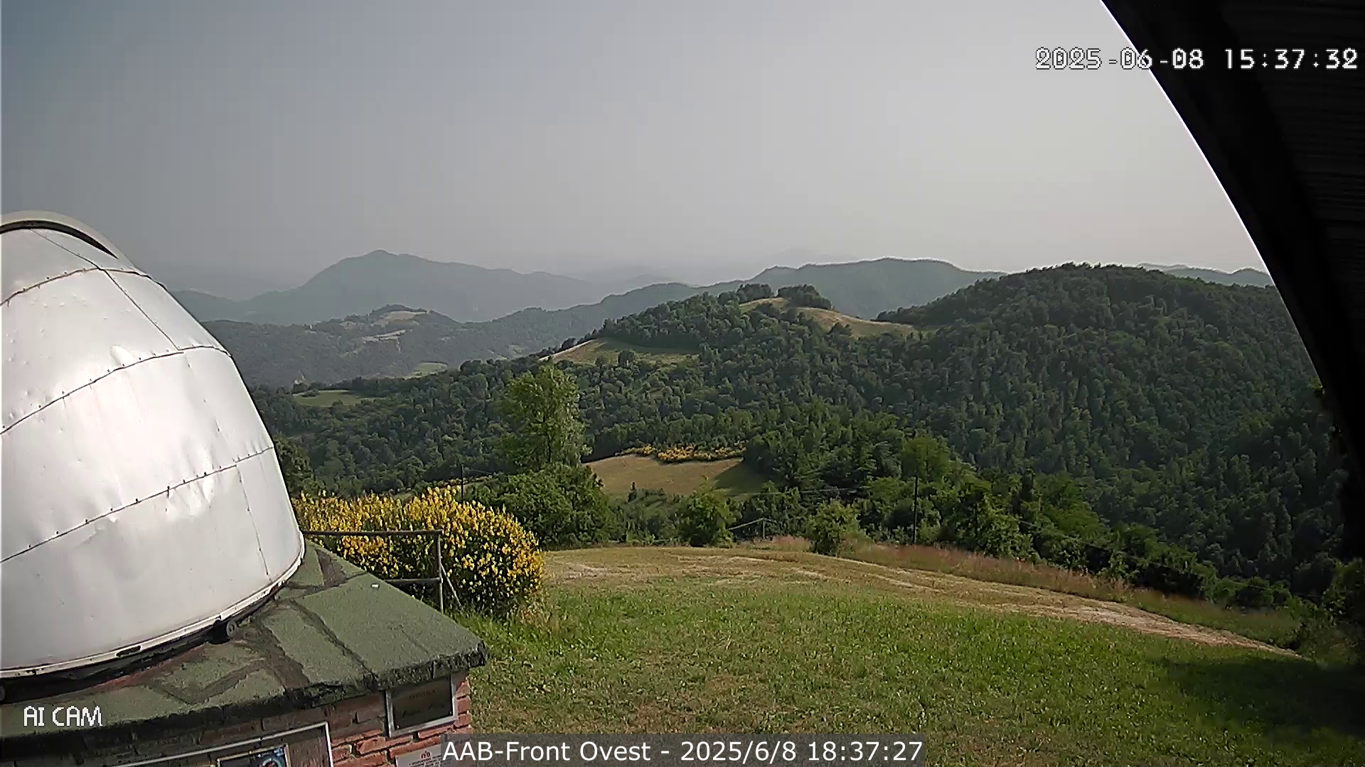 immagine della webcam nei dintorni di Sasso Marconi: webcam Monte San Pietro