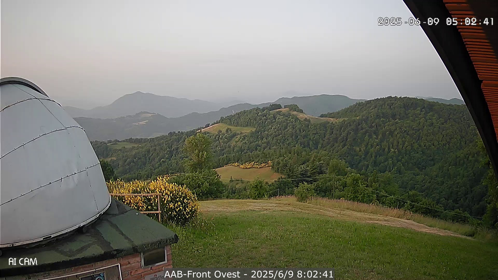 immagine della webcam nei dintorni di Monghidoro: webcam Monte San Pietro