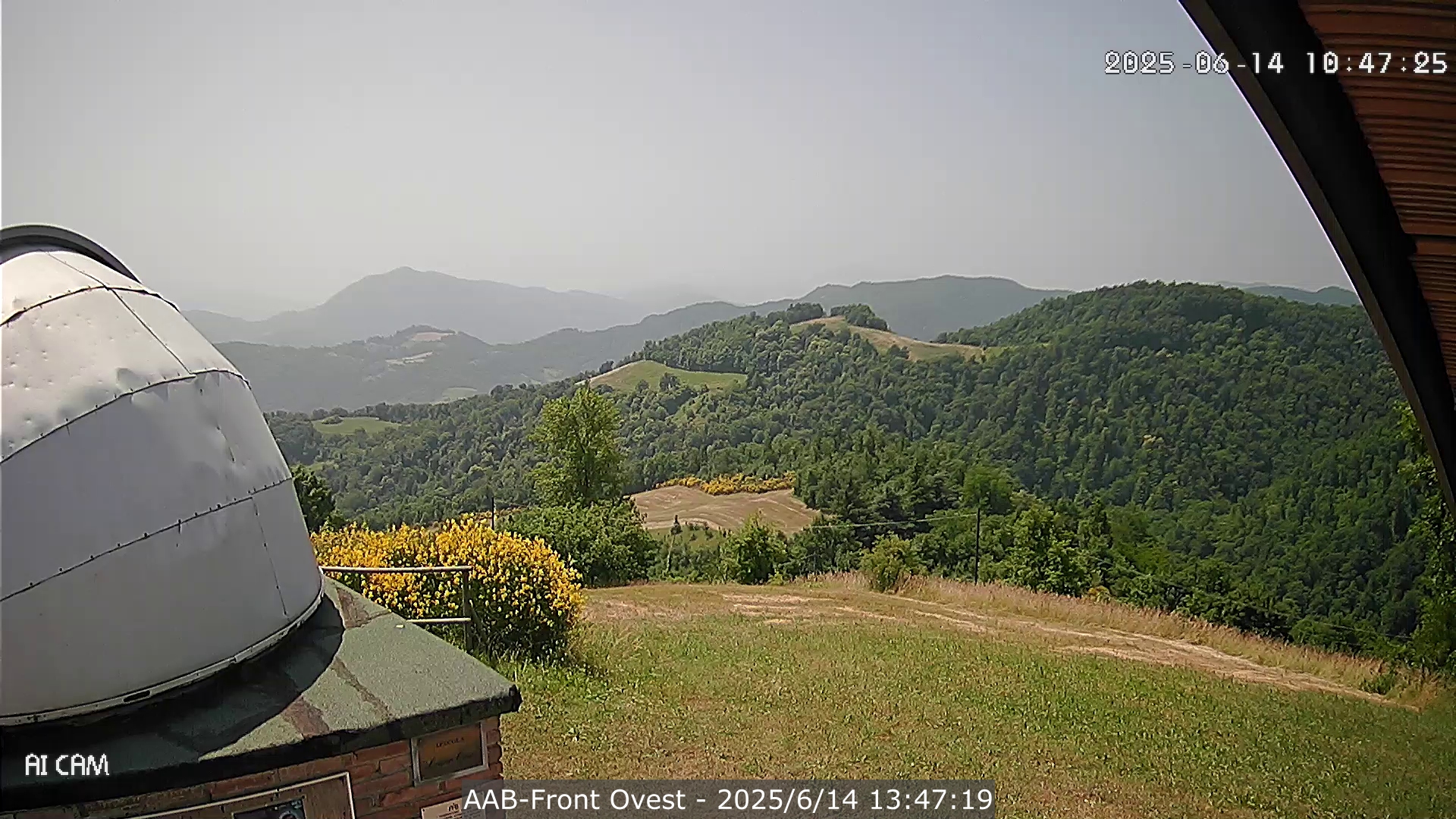 immagine della webcam nei dintorni di Casalecchio di Reno: webcam Monte San Pietro