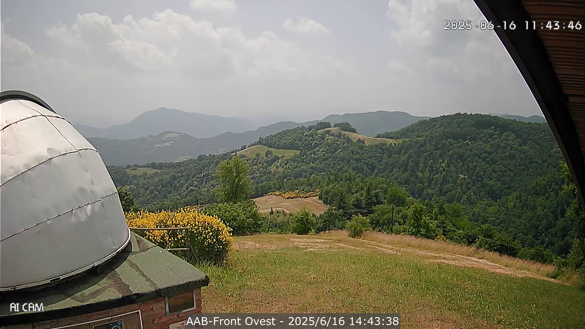 immagine della webcam nei dintorni di Castel del Rio: webcam Monte San Pietro